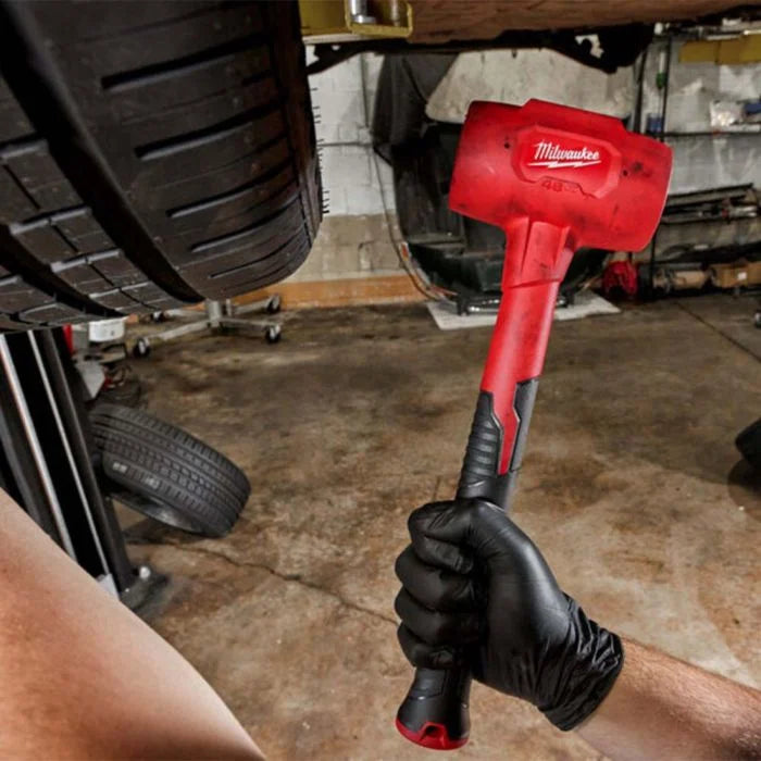 Milwaukee Dead Blow Hammer Action Shot Milwaukee Dead Blow Hammer Action Shot